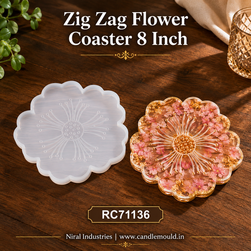 Zig Zig Flower Coaster Niral industries