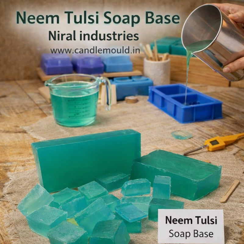 Niral's New Neem Tulsi Soap Base