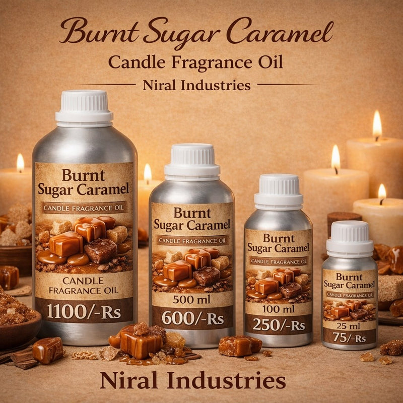 Burnt Sugar Caramel Candle Fragrance Oil Niral Industries