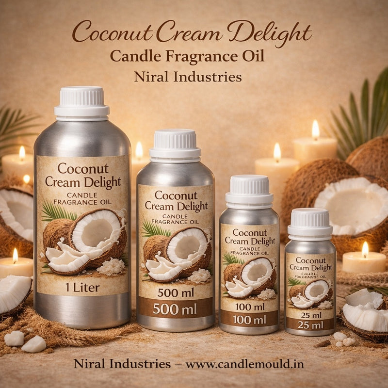 Coconut Cream Delight Candle Fragrance Oil Niral Industries