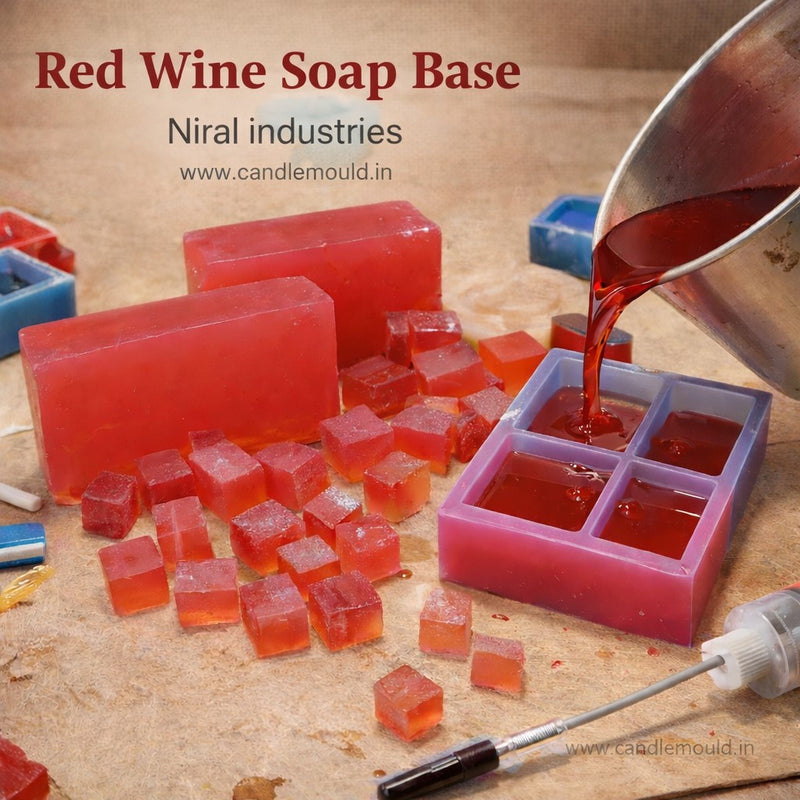 Niral's New Red Wine Soap Base