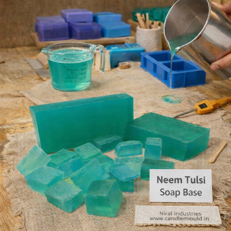 Niral's New Neem Tulsi Soap Base