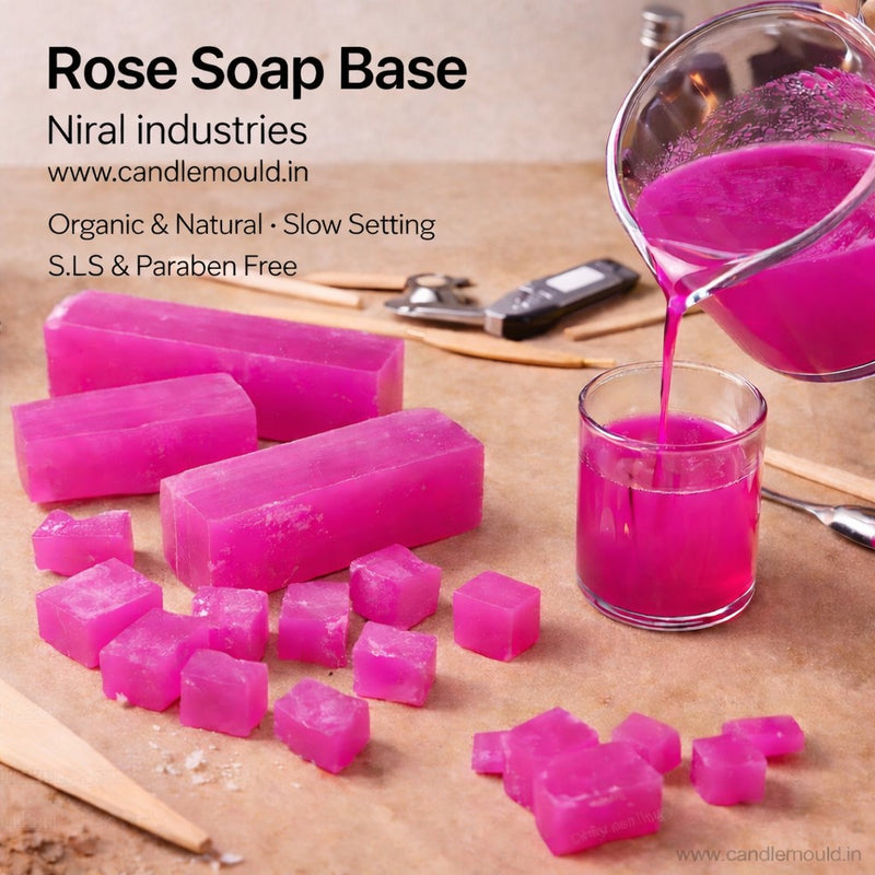 Niral's New Rose Soap Base