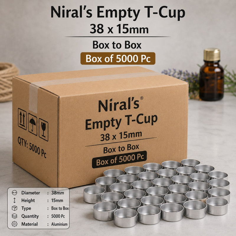 Niral's Empty T - Cup, Thick 38 x 15mm