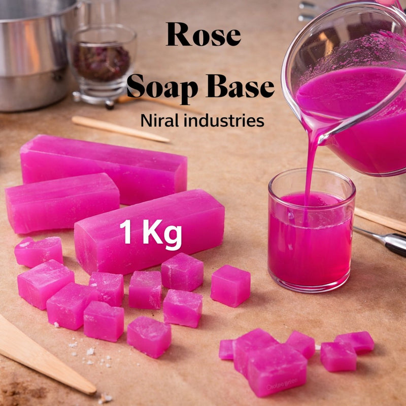 Niral's New Rose Soap Base