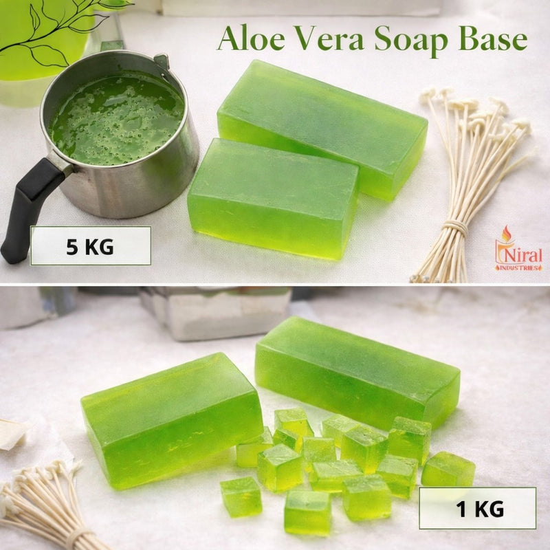 Niral's New Aloe Vera Soap Base