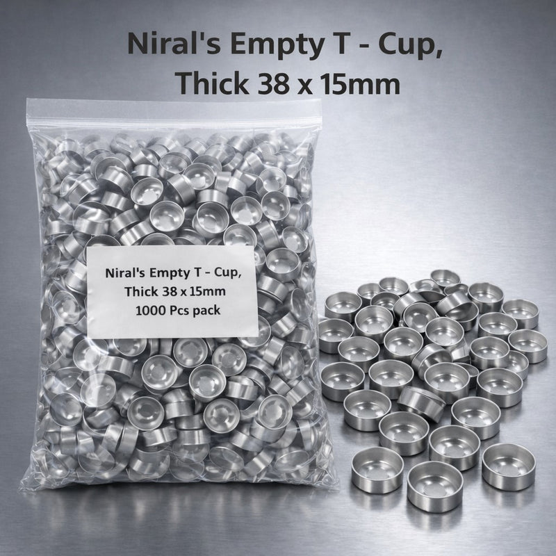 Niral's Empty T - Cup, Thick 38 x 15mm