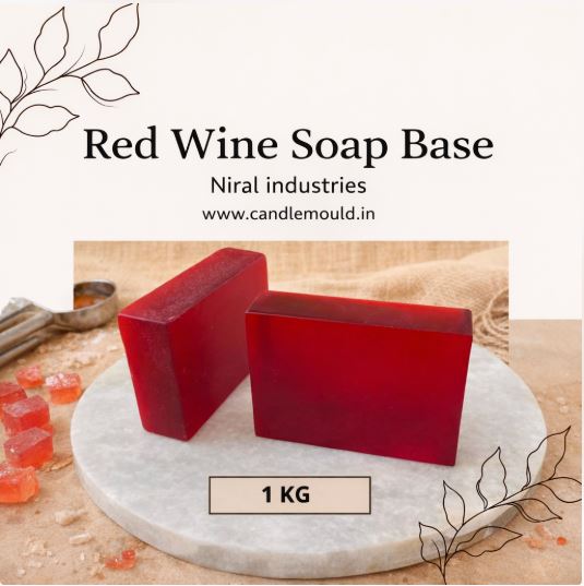 Niral's New Red Wine Soap Base