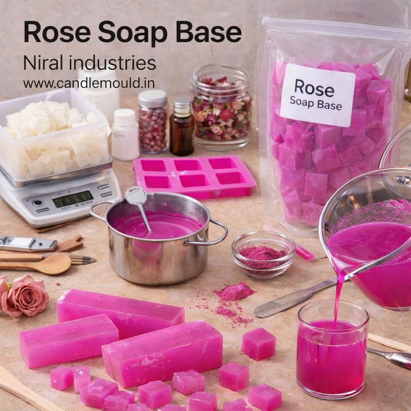 Niral's New Rose Soap Base