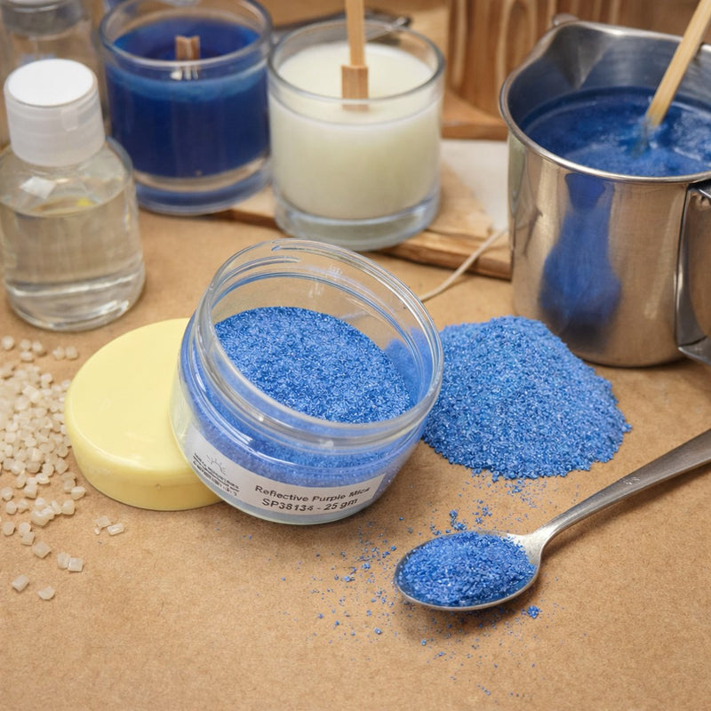 Sparkle Lavender Mica 25 gm SP38138 Niral Industries