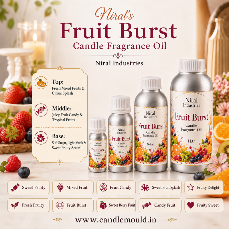 Fruit Burst Candle Fragrance Oil CD12182 Niral Industries