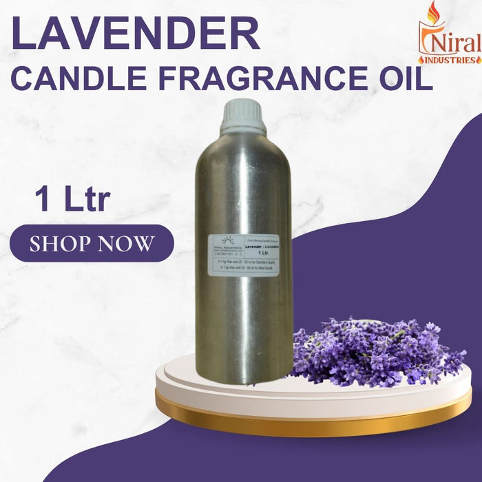 Niral’s Lavender Candle Fragrance Oil