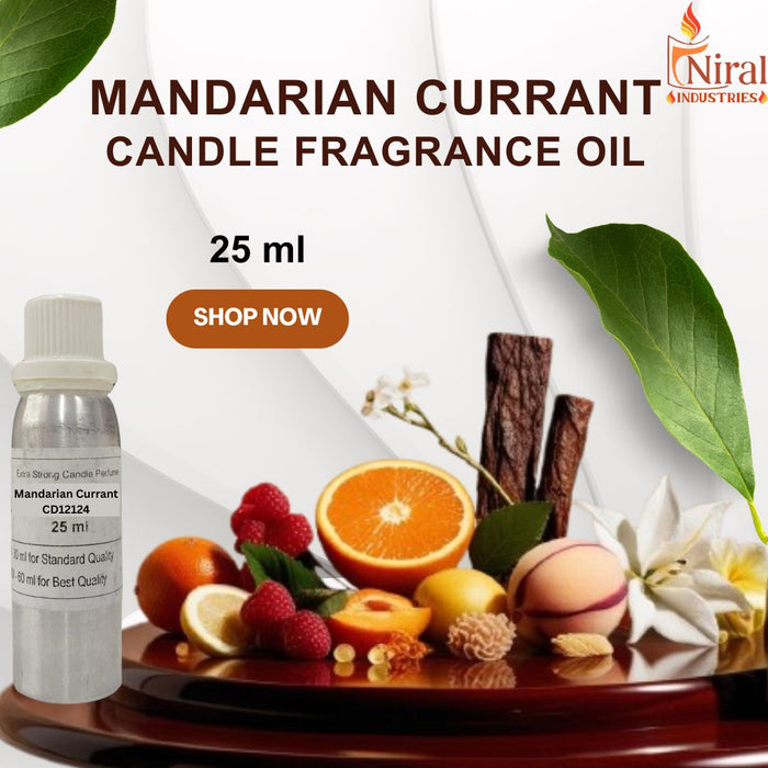 Niral's Mandarian Currant Candle Fragrance Oil