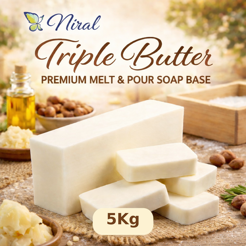 Niral Triple Butter Premium Melt & Pour Soap Base