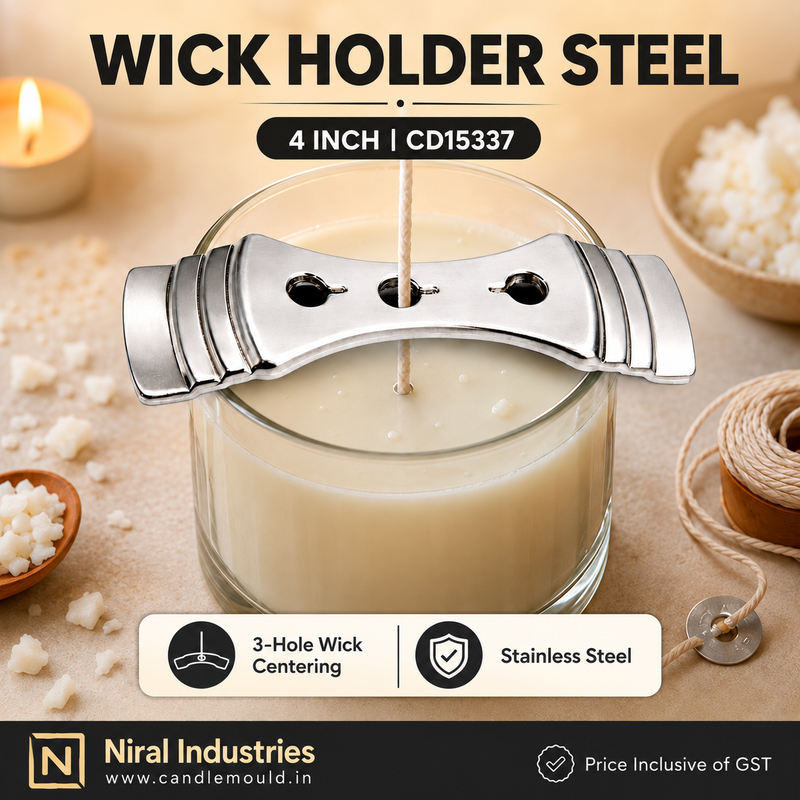 Wick Holder Steel 4 Inch Niral Industries